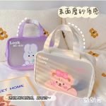 Cute Transparent Travel Wash Cosmetics Beauty Organizer Bag Storage - Image 9