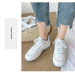 Strawberry White Autumn Winter Korean all-match casual breathable Sneakers tide thick bottom - Image 12