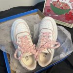 Strawberry White Autumn Winter Korean all-match casual breathable Sneakers tide thick bottom - Image 8