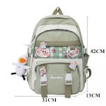 Enopella Kawaii Lovely Girl Buckle Backpack - Image 6