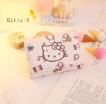 HELLO KITTY Cute Girl Mini Wallet Purse Card Holder - Image 10