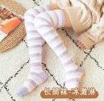 Cute Long Knee Coral Fleece Comfy Socks - Image 16