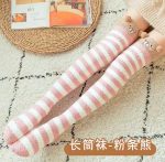 Cute Long Knee Coral Fleece Comfy Socks - Image 15
