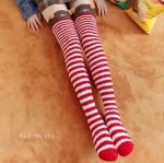 Cute Long Knee Coral Fleece Comfy Socks - Image 8