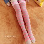 Cute Long Knee Coral Fleece Comfy Socks - Image 7