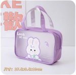 Cute Transparent Travel Wash Cosmetics Beauty Organizer Bag Storage - Image 11
