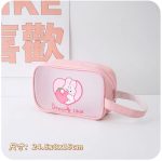 Cute Transparent Travel Wash Cosmetics Beauty Organizer Bag Storage - Image 13