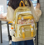 Enopella Kawaii Lovely Girl Buckle Backpack - Image 15