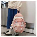 Enopella Kawaii Lovely Girl Buckle Backpack - Image 16