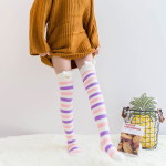 Cute Long Knee Coral Fleece Comfy Socks - Image 22
