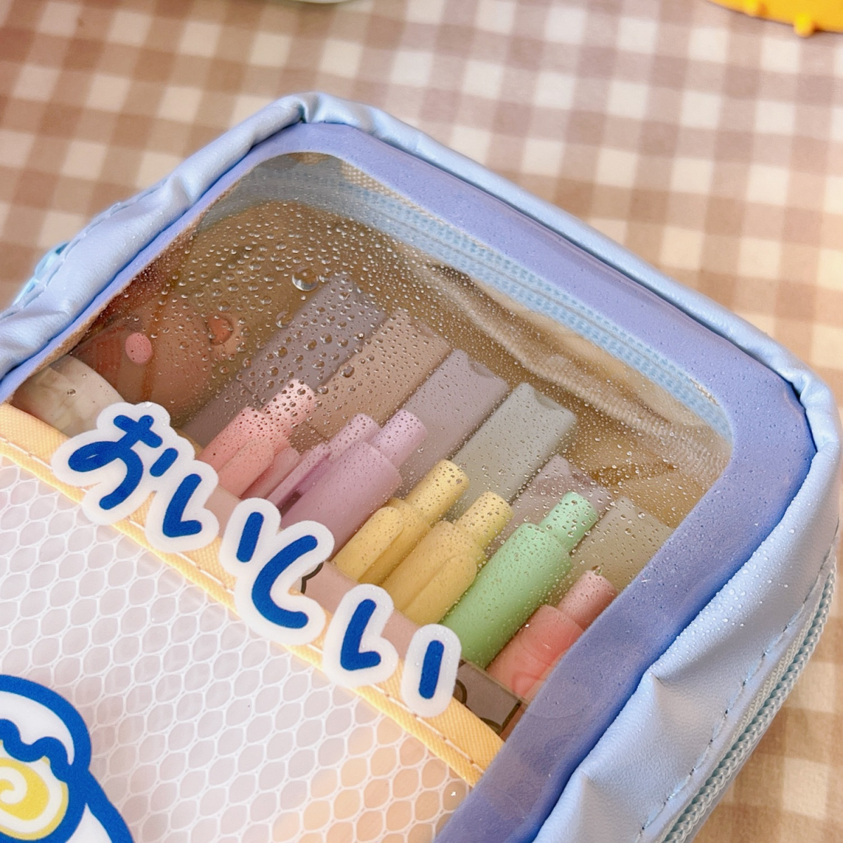 Kawaii Japanese Style multi-layered Stationery Supplies Pencil Case Pouch - Image 3
