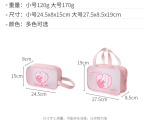Cute Transparent Travel Wash Cosmetics Beauty Organizer Bag Storage - Image 8