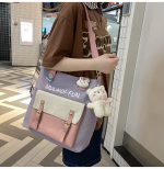 Mulaidi-Fun Kawaii Large Capacity Messenger Shoulder Tote Bag - Image 9