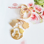 Sweet Sakura Rabbit Alloy Drip Buckle keychain - Image 7
