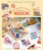 30pcs Lovely Shiny Girl Stickers for Journal Card Diy creative material - Image 10