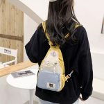 Myron Bear Small Multi-functional Cute Shoulder Messenger Travel Backpack - Image 4