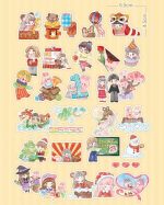 30pcs Lovely Shiny Girl Stickers for Journal Card Diy creative material - Image 11