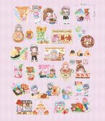 30pcs Lovely Shiny Girl Stickers for Journal Card Diy creative material - Image 7