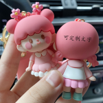 Pink Sakura Anime Girl Kawaii Backpack Pendant Car Keychain - Image 15