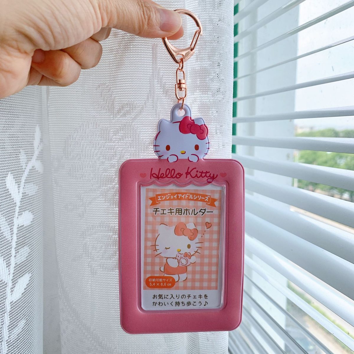 Sanrio Kawaii PhotoCard holder keychain bag pendant - Image 11