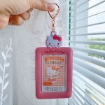 Sanrio Kawaii PhotoCard holder keychain bag pendant - Image 11