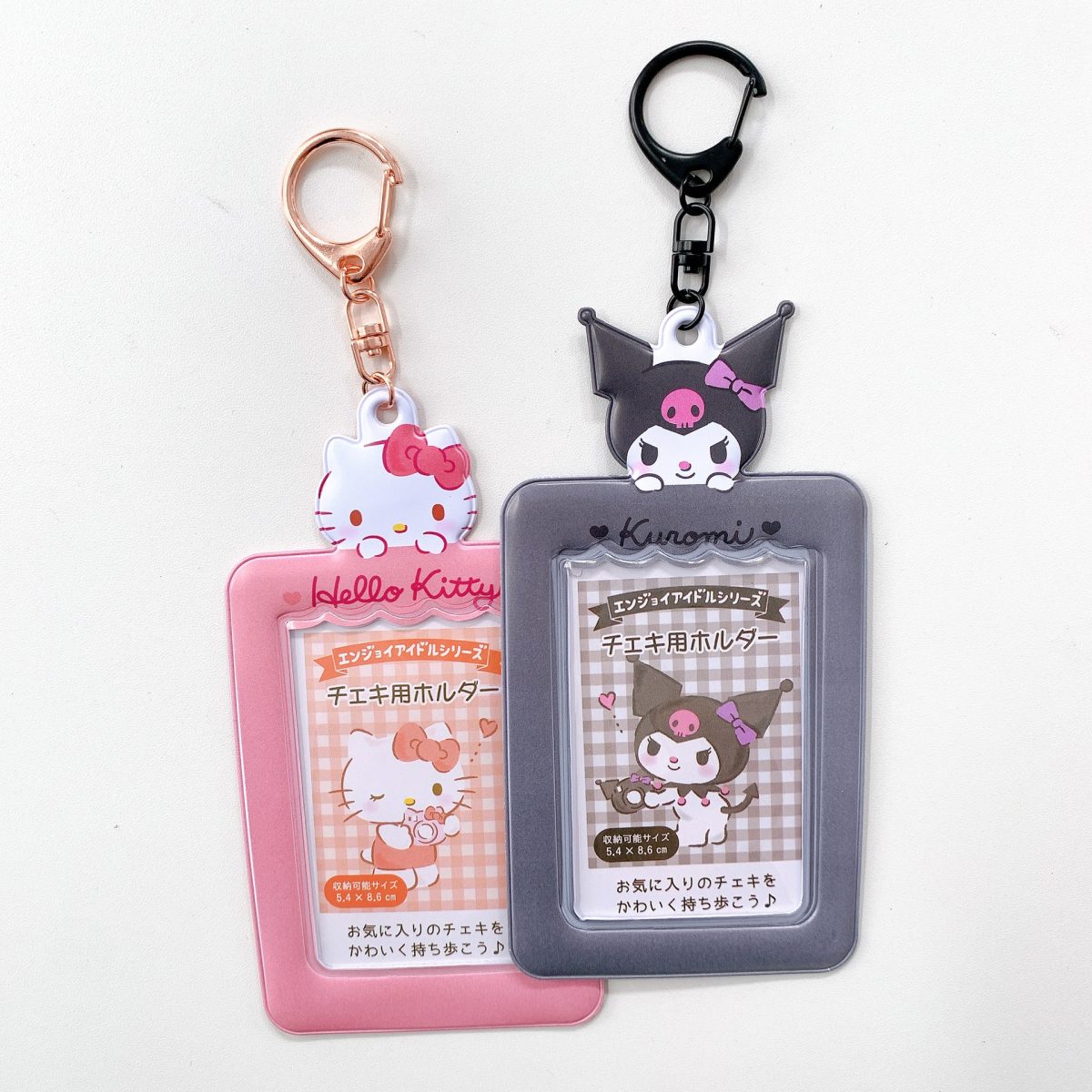 Sanrio Kawaii PhotoCard holder keychain bag pendant - Image 7