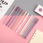 6pcs Morandi Kawaii Quick Gel Pen with 20pcs Refill - Image 12