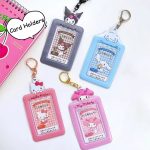 Sanrio Kawaii PhotoCard holder keychain bag pendant - Image 5