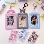 Sanrio Kawaii PhotoCard holder keychain bag pendant - Image 4