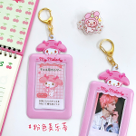 Sanrio Kawaii PhotoCard holder keychain bag pendant - Image 2