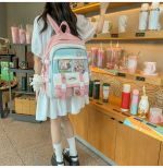 NUOYIBAG Cute and Fresh Large Capacity Kawaii Backpack - Image 4