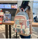 NUOYIBAG Cute and Fresh Large Capacity Kawaii Backpack - Image 12