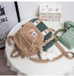 Kawaii Small Multifunctional Japanese Style Casual Backpack Messenger Bag - Image 21