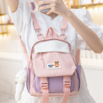 Kawaii Small Multifunctional Japanese Style Casual Backpack Messenger Bag - Image 22