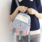 Kawaii Small Multifunctional Japanese Style Casual Backpack Messenger Bag - Image 4