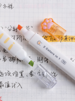 6pcs Kawaii Cat Paw Double Head 12Colors Fluorescent Soft Color Highlighters School Office Supplies - Image 3