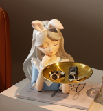 Nordic Butterfly Bouquet Girl Ornaments Jewelry Storage Sculpture Statue - Image 13