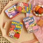 Korean Mini Cute Cartoon Candy Jewelry Container gift storage Tin Box