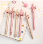 6pcs Pink Kawaii Stationery Gel pen school office supplies - Image 12
