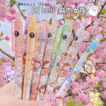 6pcs Cute Girl Lovely Bunny Kawaii Stationery Gel Pen - Image 7