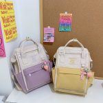Japanese Style Cute Candy Color Lightweight High Quality Teen Rucksuck Sweet Highschool Backpack - Image 2
