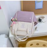 Japanese Style Cute Candy Color Lightweight High Quality Teen Rucksuck Sweet Highschool Backpack - Image 12