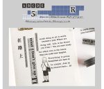10pcs Vintage Grid Alphabet Number Masking Washi Tape - Image 4
