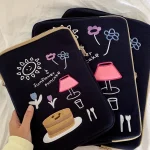 Kawaii IPad bag 11/13/15-Inch Tablet bag Laptop bag Ipad Pouch - Image 4