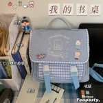 Japanese Harajuku cute soft girl small Female Backpack retro JK uniform bag - Image 3
