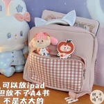 Japanese Harajuku cute soft girl small Female Backpack retro JK uniform bag - Image 7
