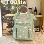Japanese female high-looking Star girl high schoolbag Korean version portable shoulder bag travel backpack - Image 28