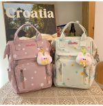 Japanese female high-looking Star girl high schoolbag Korean version portable shoulder bag travel backpack