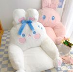 Cute Rabbit Bear Lazy Girl Reading books Floor Sofa Chair Cushion window corner cushion seat - Image 3