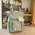 Japanese female high-looking Star girl high schoolbag Korean version portable shoulder bag travel backpack - Image 10